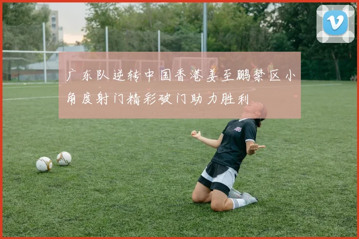 广东队逆转中国香港姜至鹏禁区小角度射门精彩破门助力胜利