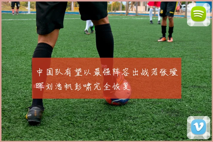中国队有望以最强阵容出战若张瑷晖刘浩帆彭啸完全恢复